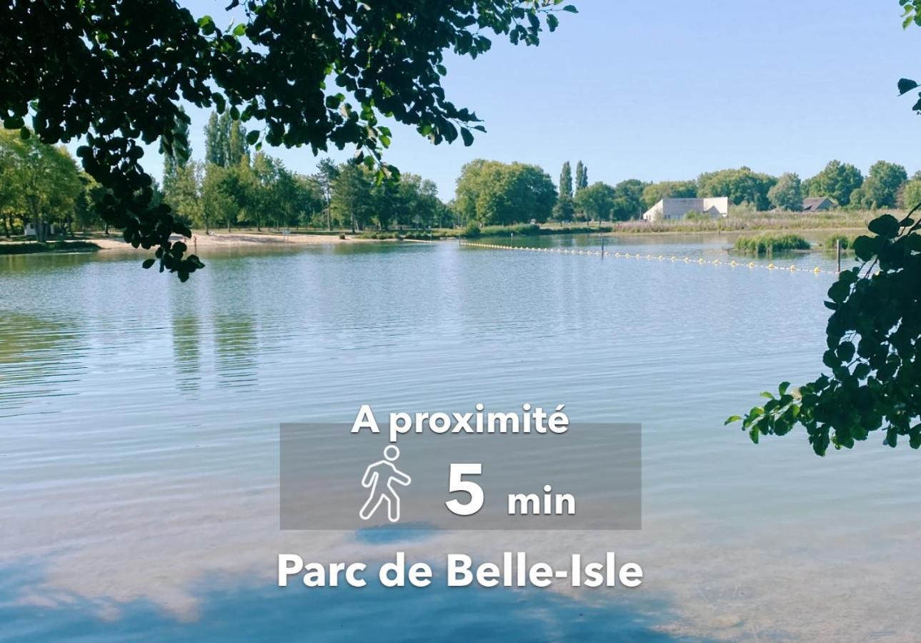 Le Boheme ⸱ Stationnement Gratuit ⸱ Fibre Apartment Deols Luaran gambar