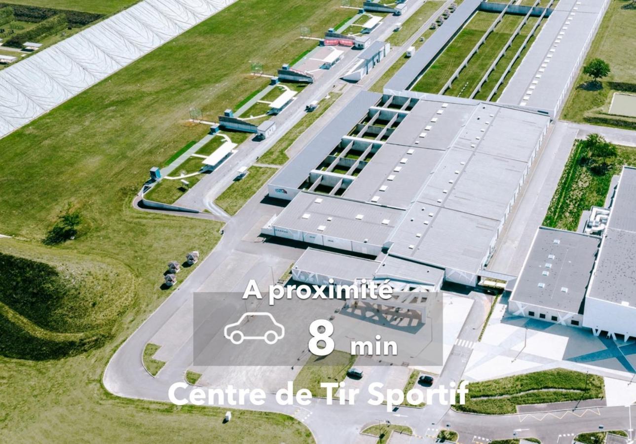 Le Boheme ⸱ Stationnement Gratuit ⸱ Fibre Apartment Deols Luaran gambar